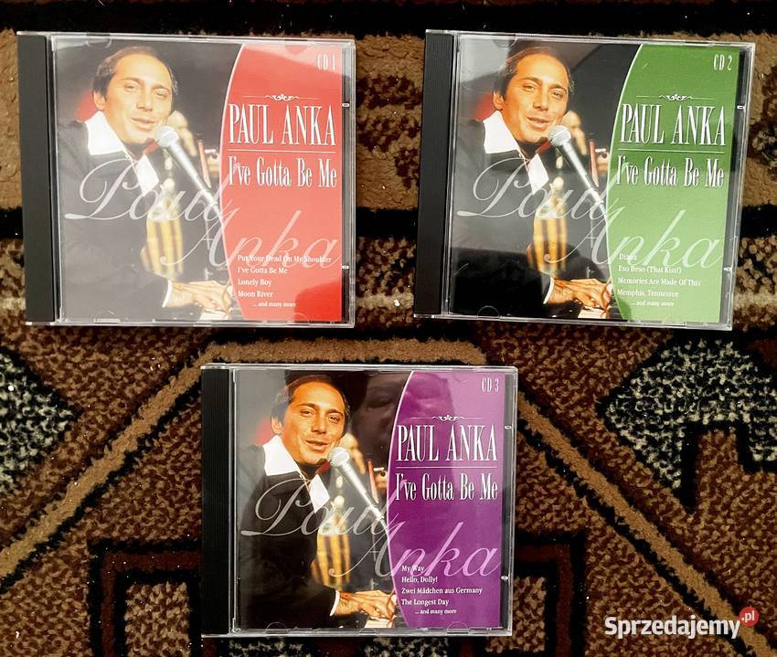 Paul Anka Ive Gotta Be Me Box 3 cd dolnośląskie Ząbkowice Śląskie