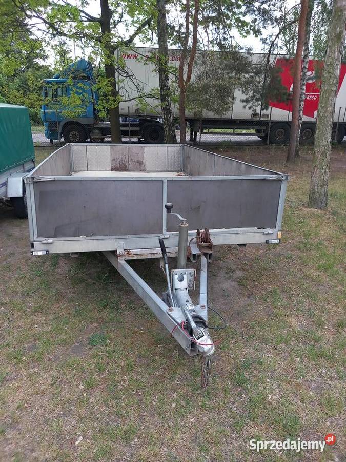 Duża przyczepa 2 osiowa stan mazowieckie Żyrardów