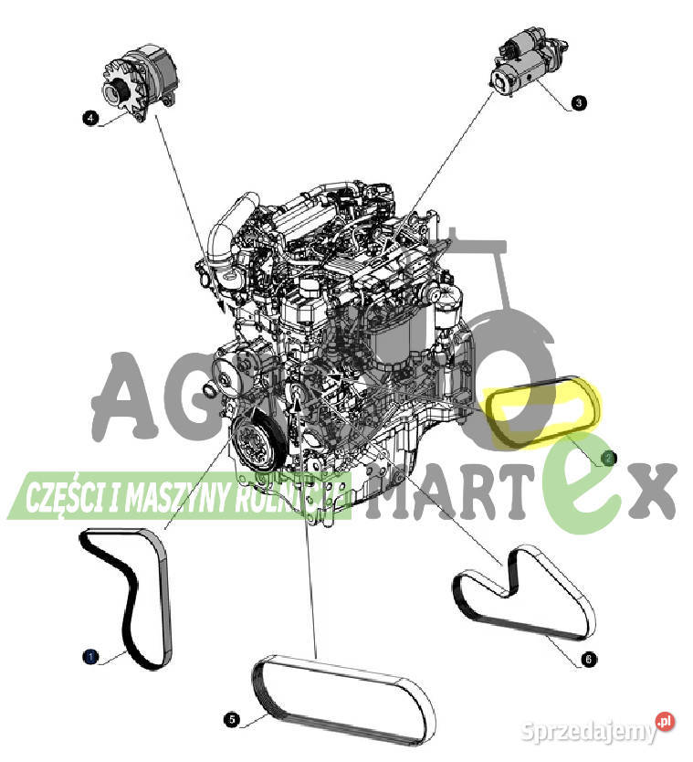 84305213 PAS 4PK873 CNH org Wichrów sprzedam