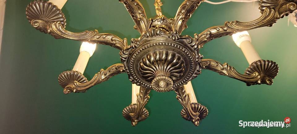 Stary żyrandol 4 Mała Karczma