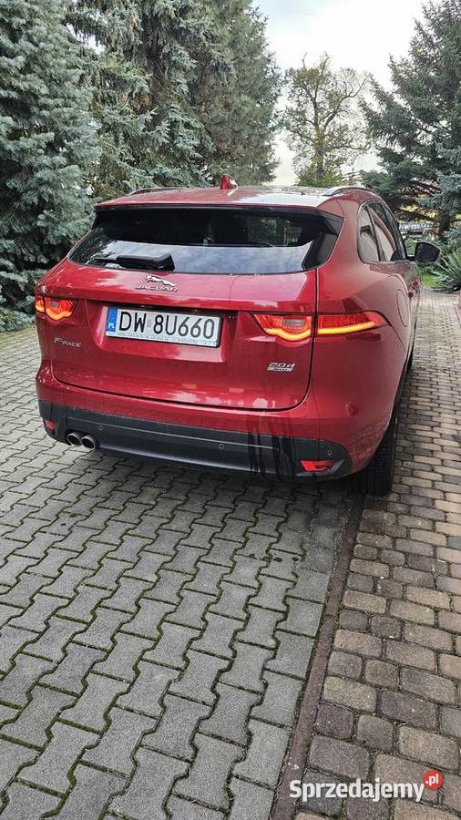 Jaguar FPace 20 i4D AWD RSport dolnośląskie Środa Śląska