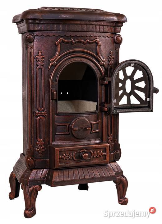 Piec piecyk wolnostojący żeliwny koza AMBRA Skawina