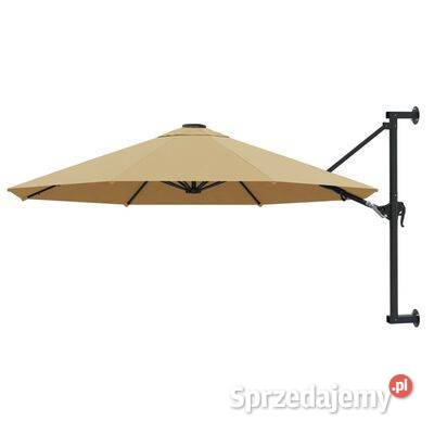 Parasol ścienny na metalowym słupku 300 kolor sprzedam
