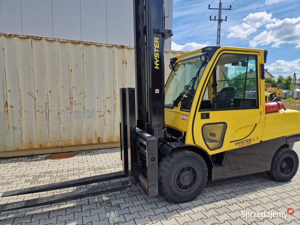 Wózek widłowy HYSTER H55FT LPG 55 tony Stary Sącz