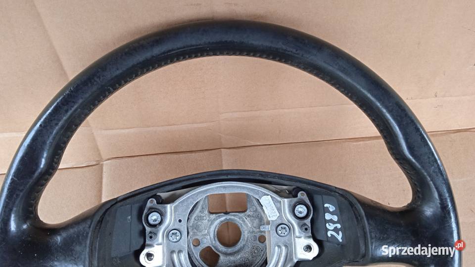 AUDI A4 B6 SLINE KIEROWNICA MULTIFUNKCJA SKÓRA osobowe Zbierkowo