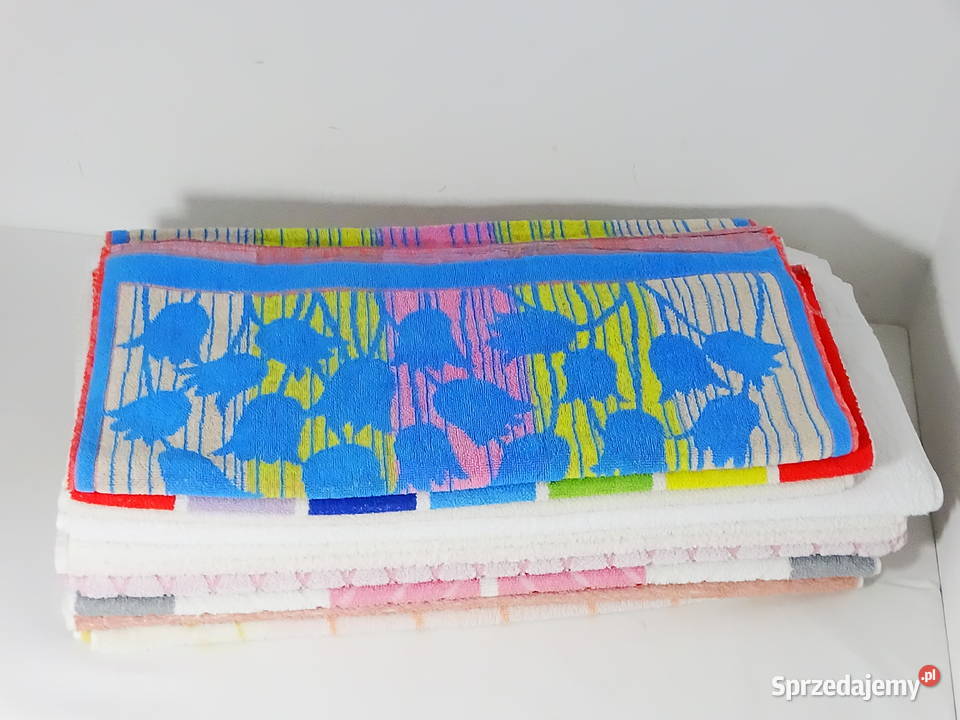 Ręczniki kąpielowe używane 130x60 10 Ręczniki lubelskie Biłgoraj