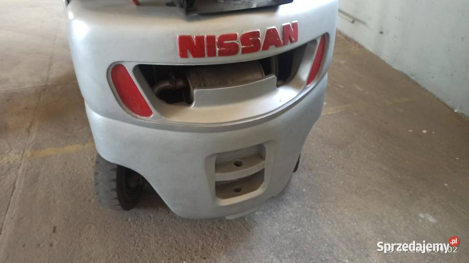 wózek widłowy gaz 15 tony nissan 2003 stan igła lubuskie Kłodawa