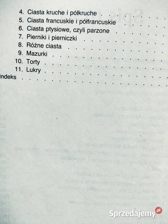 Desery i wypieki domowe kuchnia przepisy Warszawa