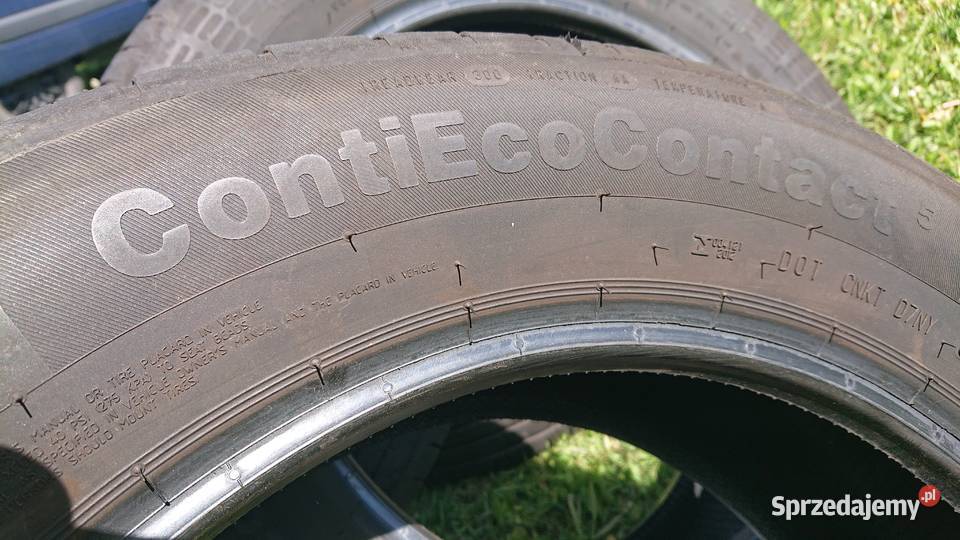 4 opony letnie Continental ContiEcoContact podlaskie Suwałki