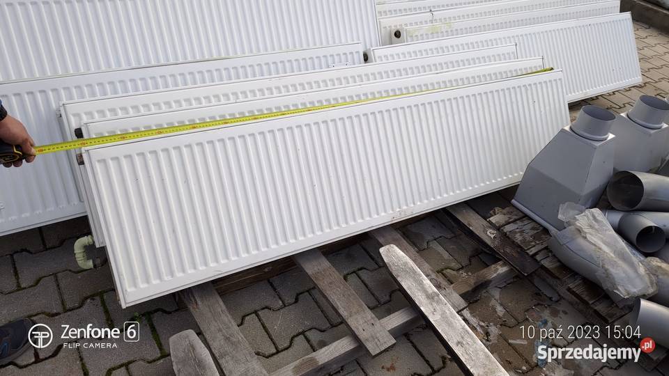 Grzejniki aluminiowe i stalowe używane Kielce sprzedam