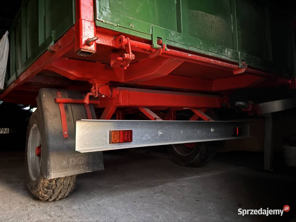 Przyczepa 1 osiowa kiper wywrotka świętokrzyskie
