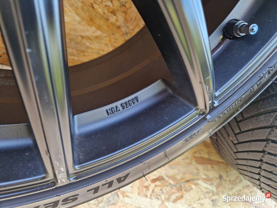 VW FELGI ALUMINIOWE ET39 571mm 5x100 7Jx18 OPONY wielkopolskie Słowikowo
