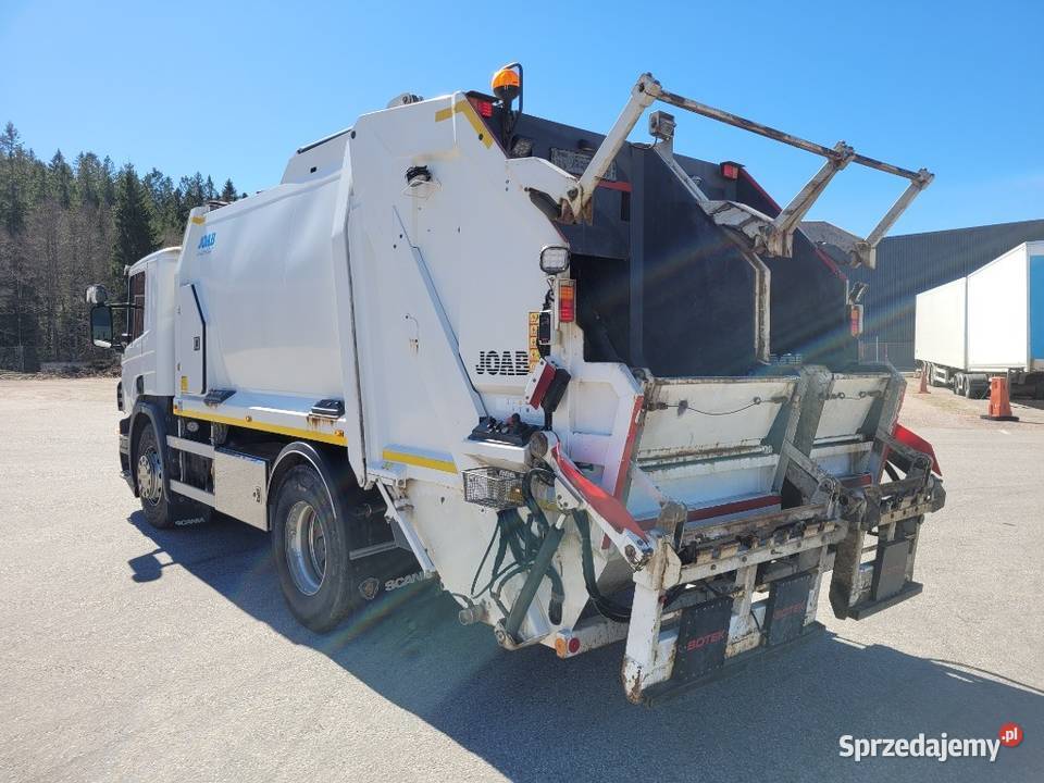 Scania P280 śmieciarka DWIE KOMORY JOAB 12m3 świętokrzyskie