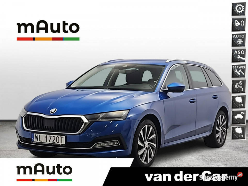 koda Octavia 20 TDI Style DSG Z Polskiego Salonu system Start-Stop Samochody osobowe mazowieckie Warszawa