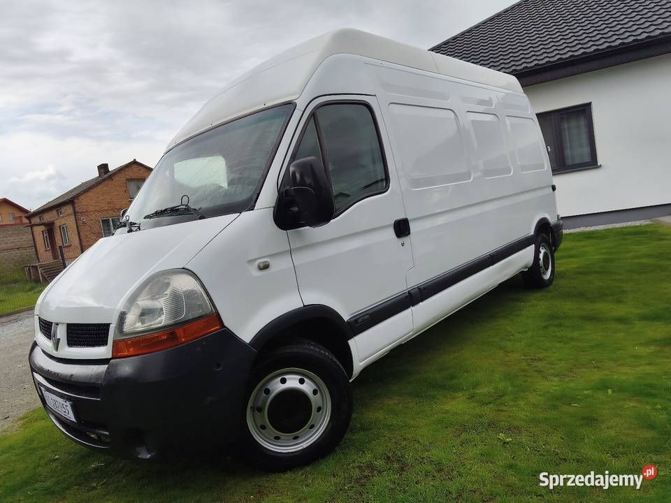 RENAULT MASTER MAXI L3H3 28DTI 2005r nieuszkodzony łódzkie Bartochów
