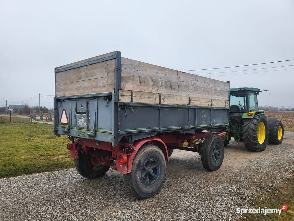 Przyczepa wywrotka na 3 strony solidna Góra Kalwaria sprzedam