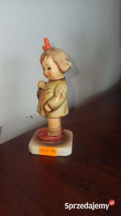 Dziewczynka duża z koszyczkiem Figurka Goebel pomorskie Gdańsk sprzedam