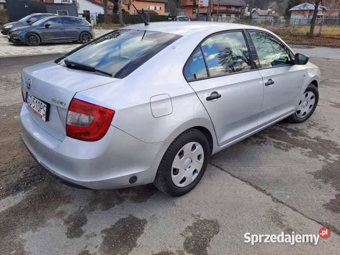 Skoda Rapid 12 Active 2014 Uszkodzony