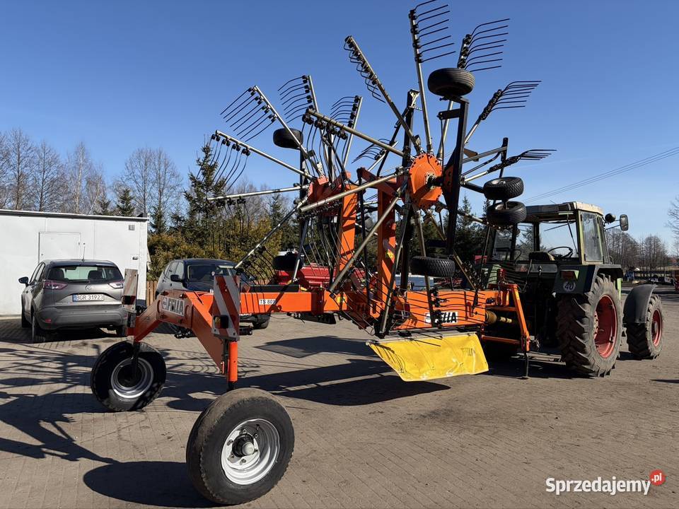 Zgrabiarka 2 karuzelowa Fella TS 801 8m mazowieckie Myszyniec