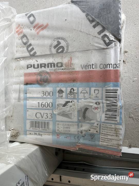 Grzejnik stalowy płytowy Purmo Ventil Compact Grzejniki Stryków