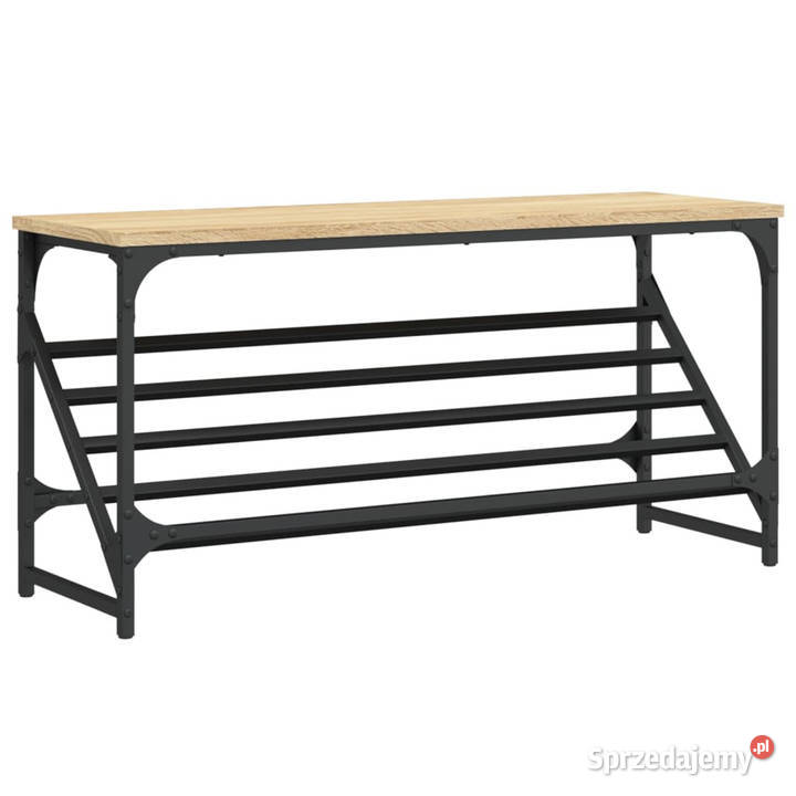 Stojak na buty dąb sonoma 90x30x45 WM833419 Warszawa