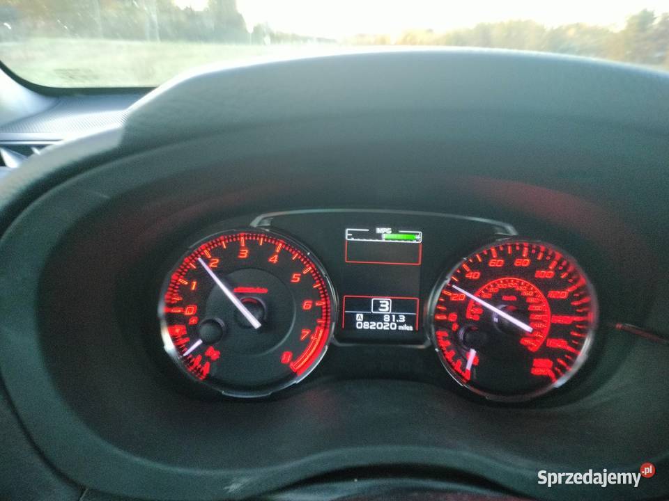 Subarru WRX manualna