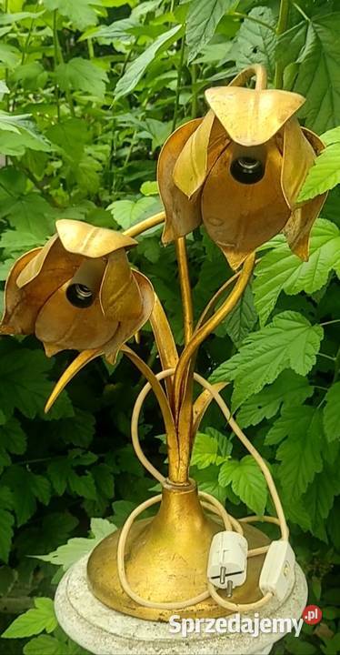 Hans Kglzłota lampa designerskaw kształcie Pabianice sprzedam