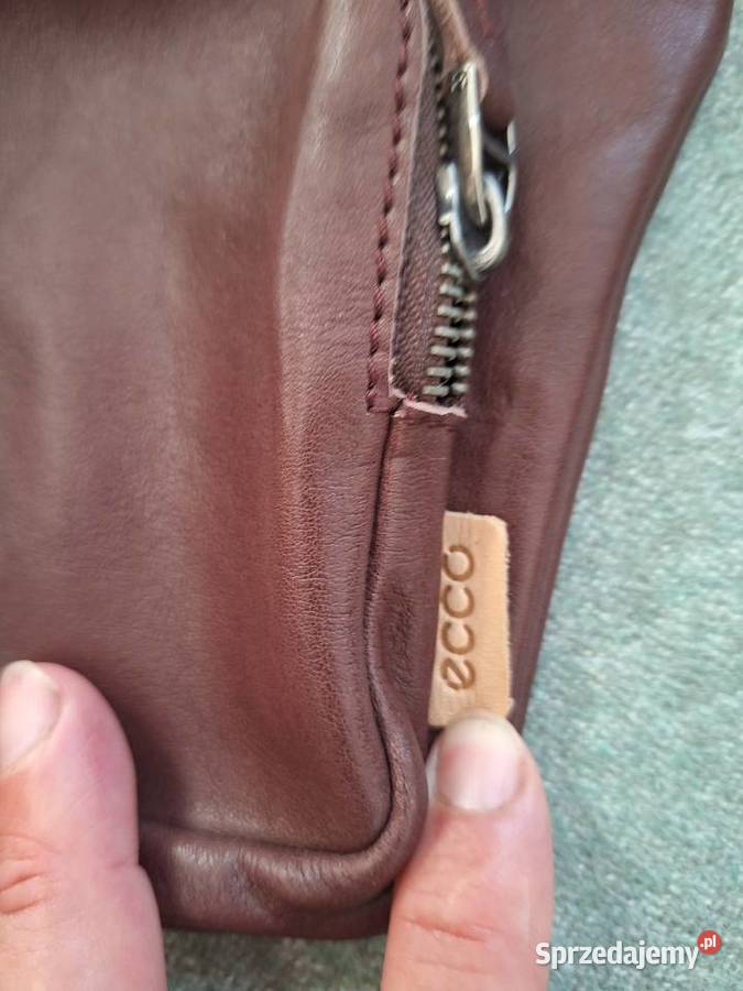 Skórzana torba Ecco crossbody saszetka na ramię Torby i torebki pomorskie Gdańsk