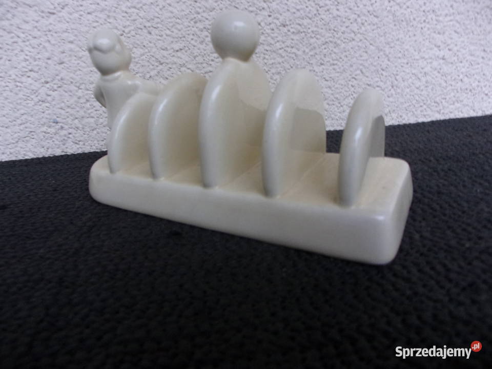 Stojak LURPAK klasyczny model Nowy Porcelanowy żółty mazowieckie Warszawa sprzedam