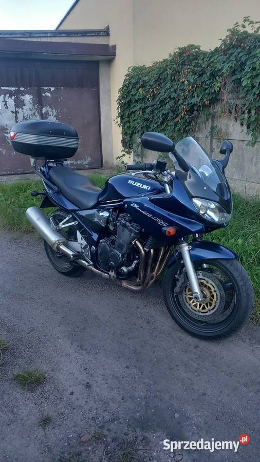 Suzuki Bandit 1200 S 2001r kufer Givi Motocykle, skutery, quady Goleniów