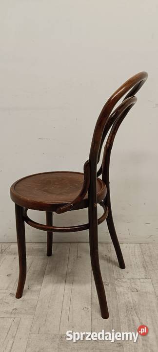 krzesło krzesła Thonet stare gięty buk A14 Radomsko
