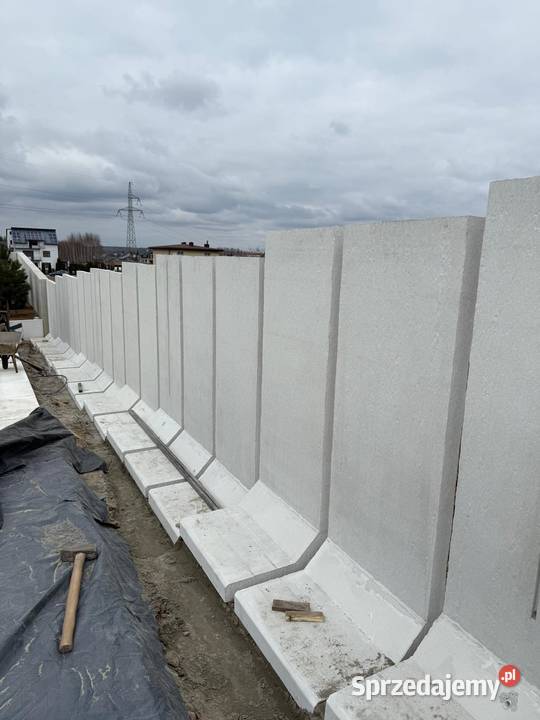 Ogrodzenie ażurowe nowoczesne płyty na mur płot Myślenice