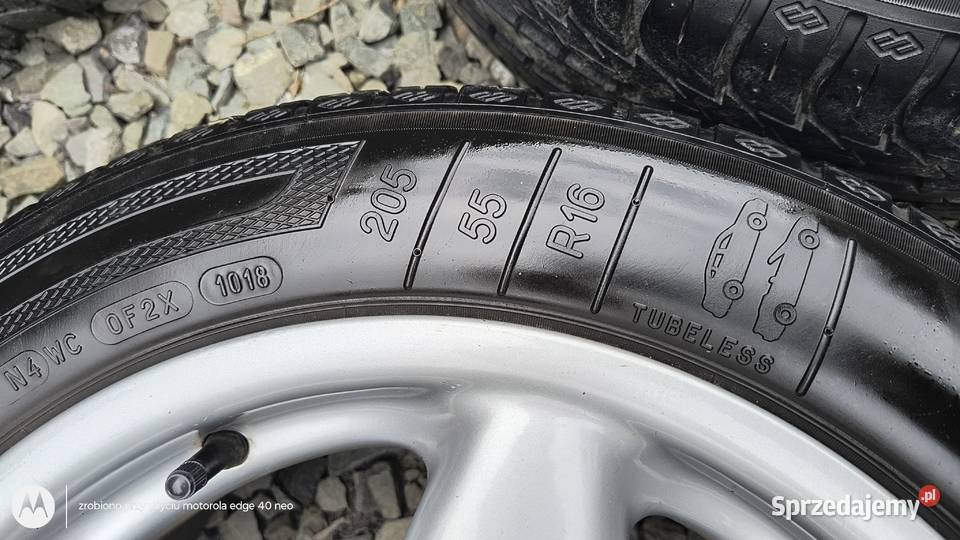 Felgi z oponami Azev A 16 20555 Kleber 6mm VW