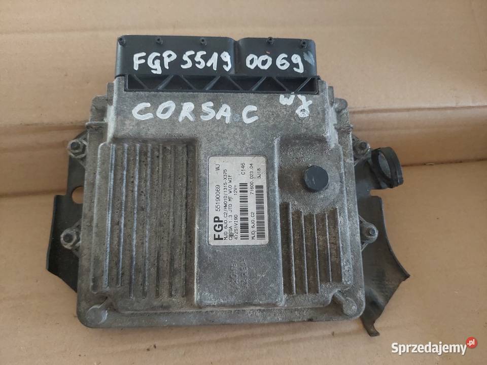 OPEL CORSA C 13 CDTI komputer sterownik osobowe Kielce sprzedam