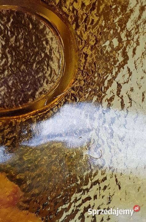 Gondola Sahara Ząbkowice kolorowe szkło PRL Dąbrowa Górnicza