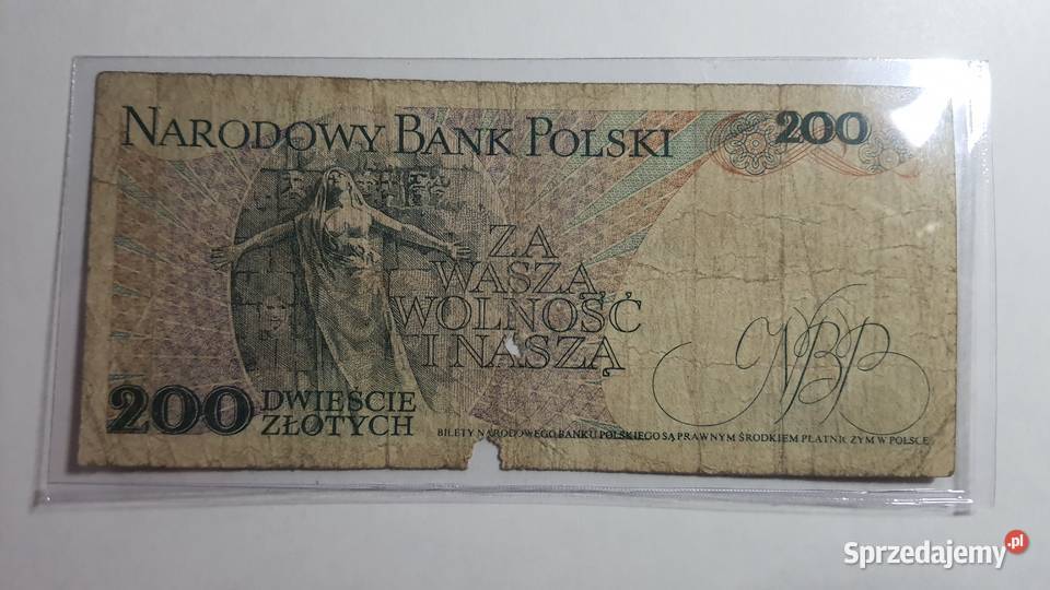 ULTRA RZADKOŚĆ 200 zlotych 1976 s AB