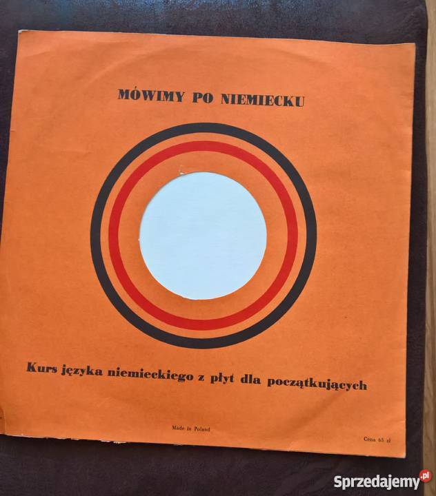 Płyty Winylowe Mówimy niemiecku Jan Czochralski Muzyka Wrocław