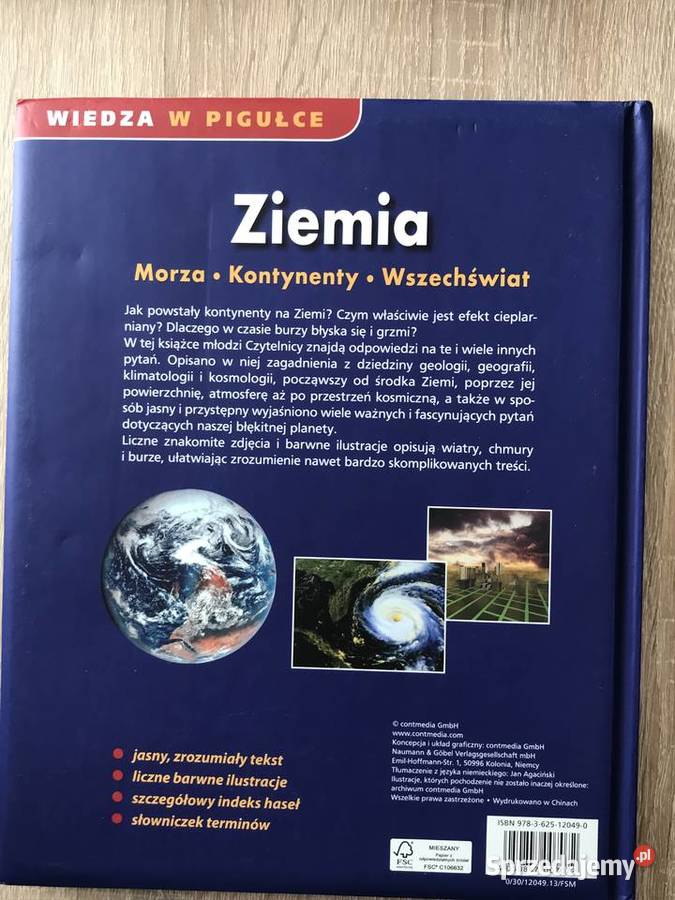 Ziemia Morza kontynenty wszechświat jm encyklopedie, słowniki, leksykony zachodniopomorskie Szczecin