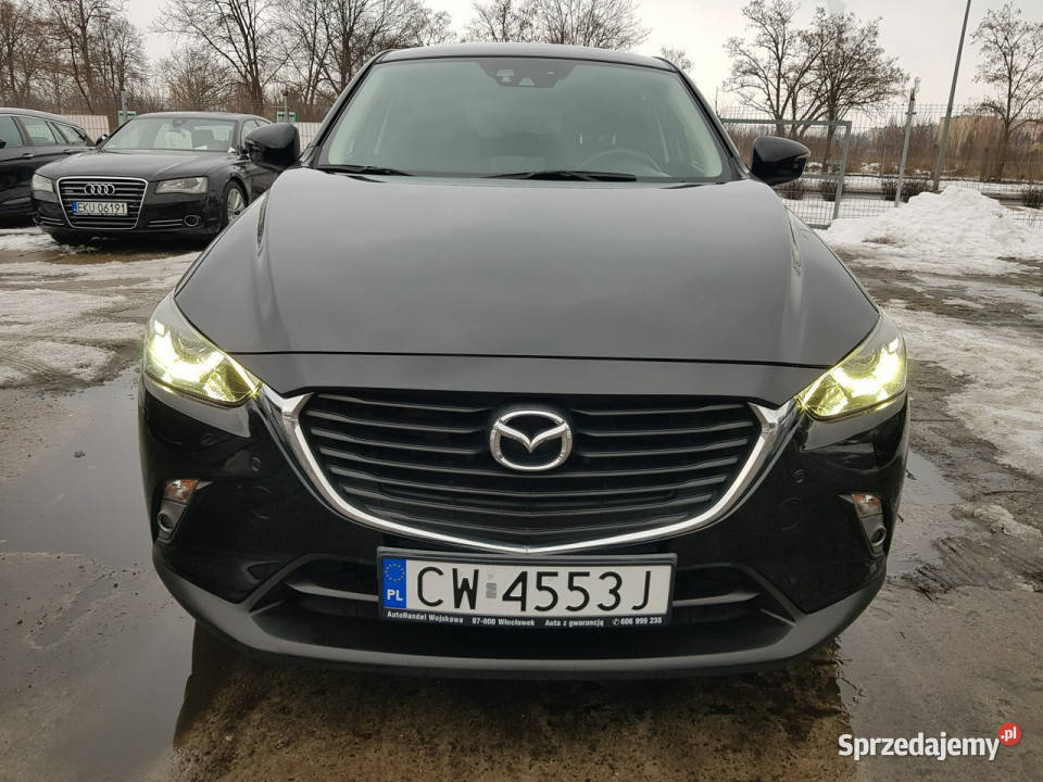 Mazda CX3 15 Diesel SkyActive Nawigacja czujnik parkowania Włocławek sprzedam