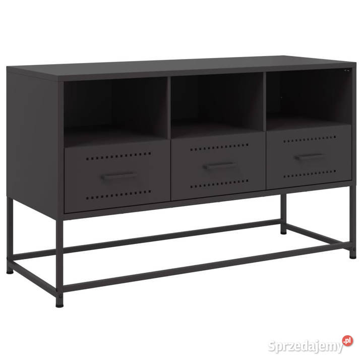 Szafka pod telewizor czarna 1005x39x605 stalowa mazowieckie Warszawa