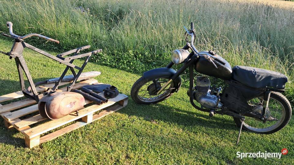 WSK 125 dwuramówka B1 rama Kos Lelek części