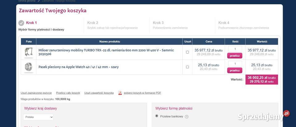 Sklep internetowy z dropshippingiem i serwerem Sklep łódzkie