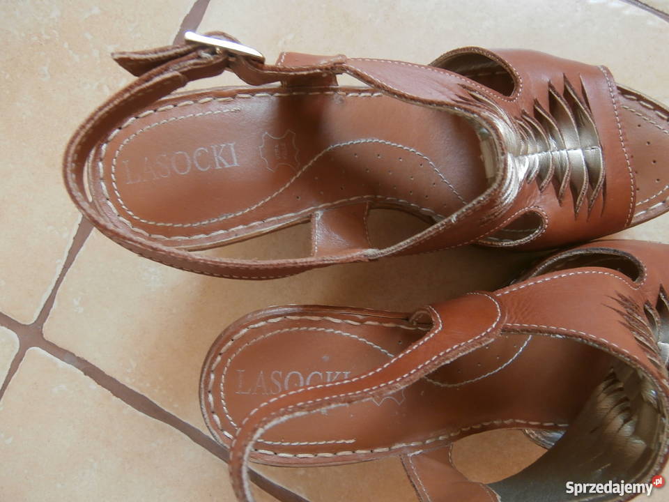 Buty na koturnie 38 LASOCKI kujawsko-pomorskie Bydgoszcz sprzedam