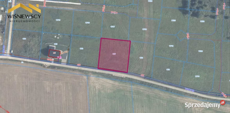 Działka budowlana 1688 mkw Czechowo objęta MPZP