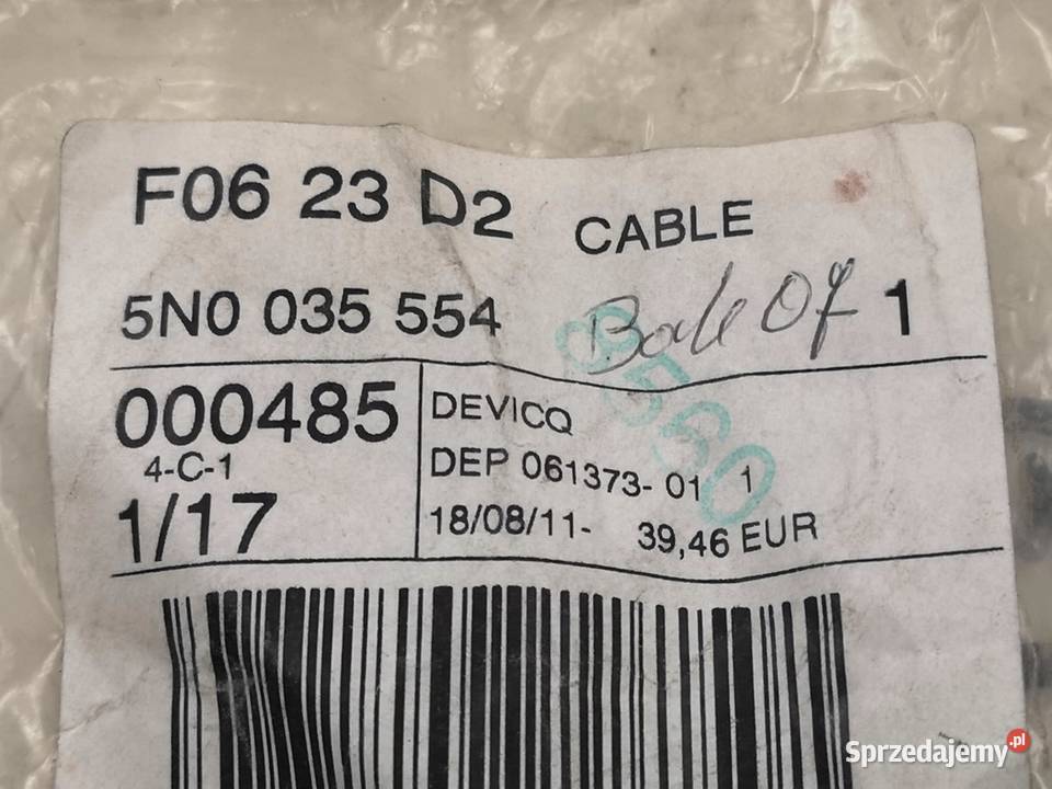 ADAPTER AUX IPHONE VW TIGUAN 20072016 NOWY