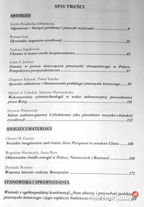 Przegląd Geopolityczny Tom 38 Jesień 2021 Chełm