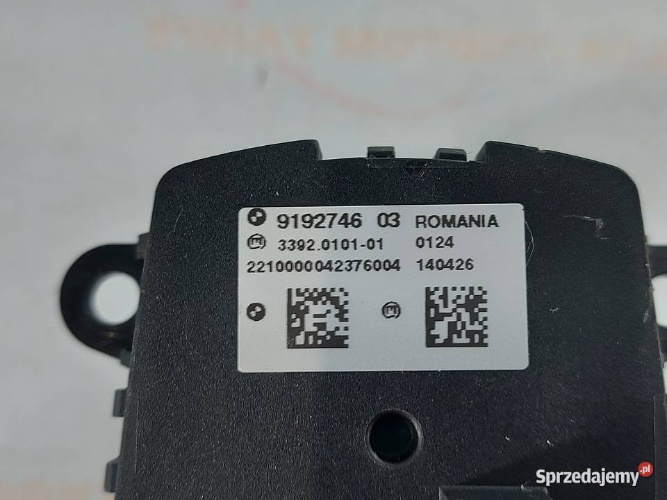 BMW F10 10r przełącznik świateł 9192746 Kielce