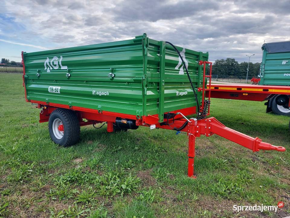 Przyczepa jednoosiowa AGL TR50 nieuszkodzony łódzkie Łowicz