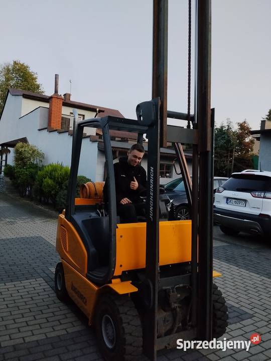 Wózek widłowy Jungheinrich Wózki widłowe śląskie Kłobuck
