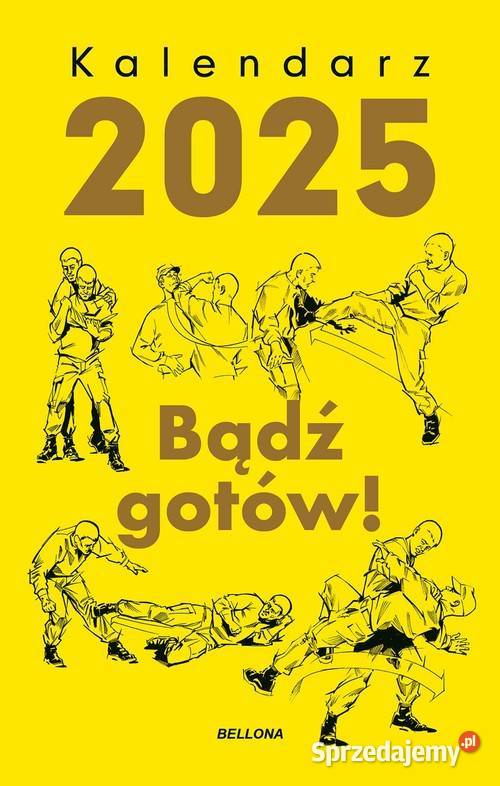 Kalendarz 2025 Bądź gotów Łódź sprzedam